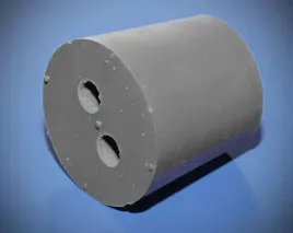 korek-gumowy-szary-2x-otwor-dol-2100-gora-2700-wys-30mm