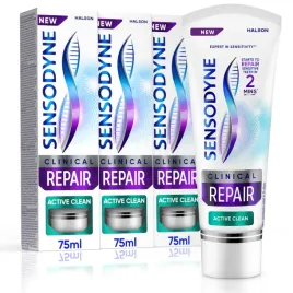 sensodyne-pasta-do-zebow-clinical-repair-active-clean-nadwrazliwosc-75ml-x3