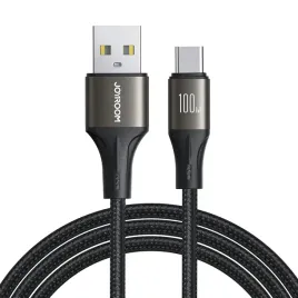 kabel-joyroom-light-speed-series-s-a25-usb-a-usb-c-100w-1-2m-czarny