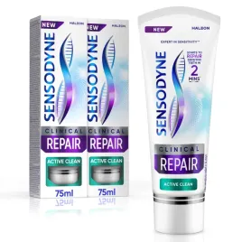 sensodyne-pasta-do-zebow-clinical-repair-active-clean-nadwrazliwosc-75ml-x2