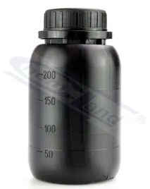 butelka-hdpe-250ml-okragla-czarna-z-nakretka-z-plomba-bs