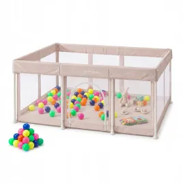 primabobo-kojec-dla-dziecka-lilo-skladany-duzy-120x180cm-bezowy-100-pilek