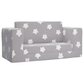 2-os-sofa-dla-dzieci-rozkladana-szara-w-gwiazdki-plusz