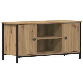 szafka-rtv-artisan-oak-100x40x50-cm-z-drewna-inzynieryjnego-i-stali