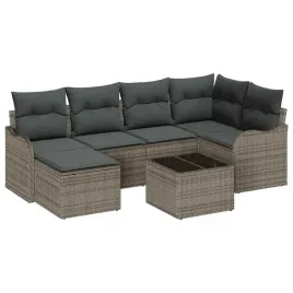 zestaw-sof-na-ogrod-z-poduszka-7-pcs-szary-polirattan