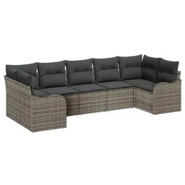 zestaw-sof-na-ogrod-z-poduszka-7-pcs-szary-polirattan
