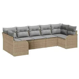 zestaw-sof-na-ogrod-7-pcs-bezowo-jasnoszary-polirattan