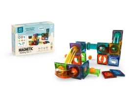 klocki-magnetyczne-tor-kulkowy-45-el-edukacyjne-kolorowe