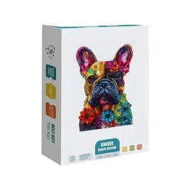 puzzle-drewniane-buldog-francuski-kolorowe-135-el-prezent