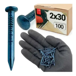 gwozdzie-utwardzane-niebieszczone-2-x-30-mm-stal-blekitniona-100szt