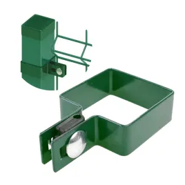 obejma-100-x-100-koncowa-slupka-paneli-zielona-sruba-nakretka-dystans