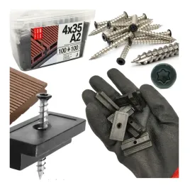 klipsy-montazowe-do-deski-tarasowej-desek-kompozytowych-wkrety-inox-a2-100