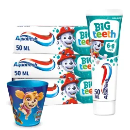 aquafresh-pasta-do-zebow-dla-dzieci-6-8-lat-psi-patrol-50ml-kubek-gratis