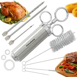 strzykawka-do-marynowania-miesa-klausberg-60ml-3-igly-inox-bbq-nierdzewna