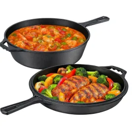 patelnia-zeliwna-rondel-garnek-26cm-indukcja-gaz-ognisko-grill-piekarnik