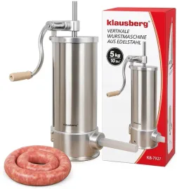 nadziewarka-kielbas-pionowa-5-kg-stal-nierdzewna-maszynka-szpryca-klausberg