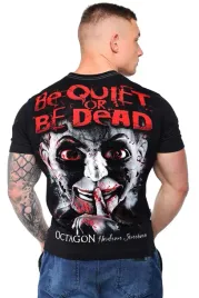 koszulka-meska-t-shirt-octagon-be-quiet-or-be-dead-czarna