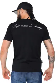 koszulka-meska-t-shirt-octagon-tyle-szans-ile-odwagi-czarna