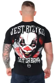 koszulka-meska-t-shirt-octagon-jest-ryzyko-jest-zabawa-czarna