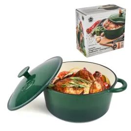 gesiarka-zeliwna-emalniowana-brytfanna-okragla-zielona-konighoffer-5l