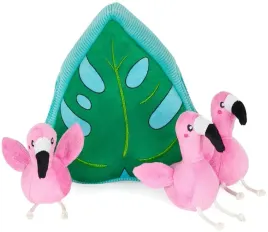 pluszowa-monstera-z-piszczacymi-flamingami-zippypaws-burrow