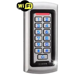 zamek-szyfrowy-vidos-z-wi-fi-srebrny-z-czytnikiem-kart-2000-uzytkownikow
