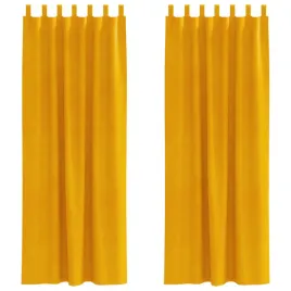 zaslony-zaciemniajace-2-szt-musztardowy-zolty-140-x-245-cm