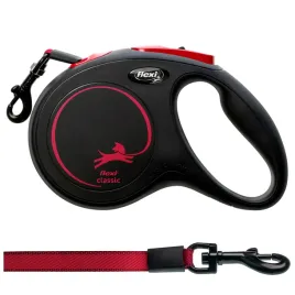 flexi-new-classic-smycz-automatyczna-czarna-tasma-dla-psa-max-25kg-m-5m