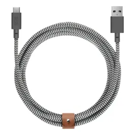 native-union-belt-cable-usb-a-to-usb-c-3m-zebra