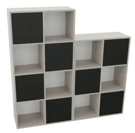 regaly-modulowe-trefl-5-zestaw-kaszmir-czarne-fronty-push-18mm