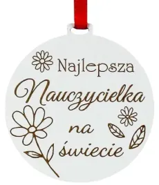 dzien-nauczyciela-medal-z-grawerem-najlepsza-nauczycielka-na-swiecie