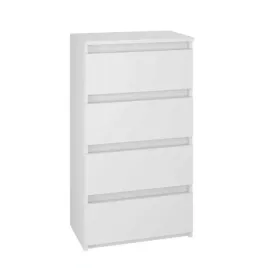Zdjęcie produktu Komoda BASIC Biała 4 szuflady 50x97x40 cm