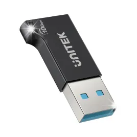 unitek-adapter-usb-a-do-usb-c-10gbps-czarny-a1049abk01