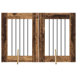 bramka-dla-psow-z-podporkami-2-szt-stare-drewno-60-x-80-cm
