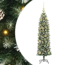 smukla-sztuczna-choinka-swiateczna-120-cm-z-cieplymi-swiatlami-led