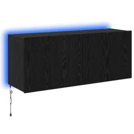 szafka-pod-telewizor-z-led-czarny-dab-100-x-35-x-41-cm