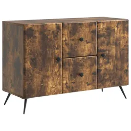 bufet-dab-wedzony-89-x-345-x-60-cm-drewno-inzynieryjne