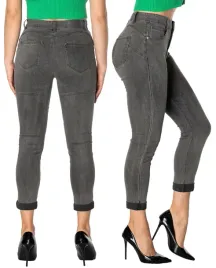 spodnie-damskie-szare-jeansy-rurki-push-up-wysoki-stan-ze-streczem-3244-w38