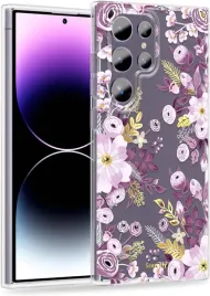 scorpify-etui-magsafe-do-samsung-galaxy-s24-ultra-bezbarwne-kwiaty