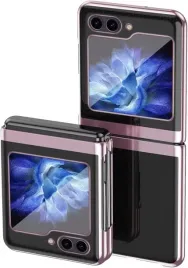 ykniufly-etui-do-samsung-galaxy-z-flip-5-bezbarwno-rozowe-360