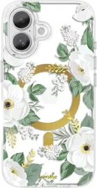 scorpify-etui-magsafe-do-iphone-16-bezbarwne-w-biale-kwiaty