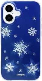 scorpify-swiateczne-etui-magsafe-do-iphone-17-granatowe-w-sniezynki