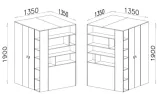 meble-mlodziezowe-system-planet-w4-mini-czarny-kod-producenta-planet-w-4-mini