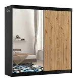garderoba-narozna-moon-232x232-front-dab-szerokosc-mebla-232-cm