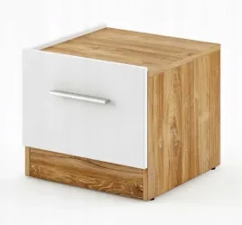stolik-nocny-bialy-dab-dentro-dt-03l-lewy