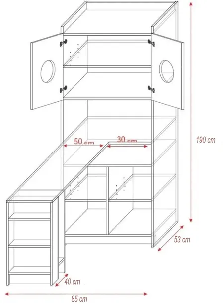 raj-1-plus-czarny-polysk-mdf-stan-nowy-kolor-frontow-bialy