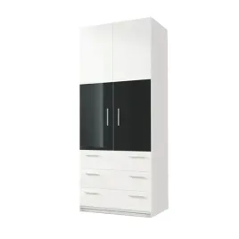szafa-raj-3-mini-szerokosc-80-cm-drzwi-uchylne-bialo-czarny-polysk
