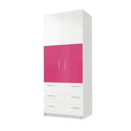 szafa-raj-3-mini-szerokosc-80-cm-drzwi-uchylne-bialo-rozowy-polysk