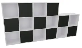 regaly-modulowe-trefl-6-zestaw-bialy-czarne-fronty-push-18mm