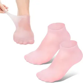 skarpetki-silikonowe-wielorazowe-na-stopy-parafiny-maski-pedicure-rozowe
